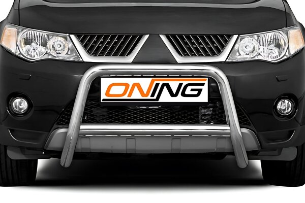Frontbügel mit Querstreben für Mitsubishi Outlander II 2006-2010 60mm Gutachten