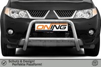 Frontbügel mit Querstreben für Mitsubishi Outlander II 2006-2010 60mm Gutachten