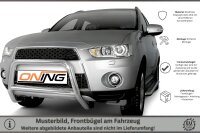 Frontbügel mit Querstreben für Mitsubishi Outlander II 2010-2012 60mm Gutachten