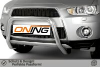 Frontbügel für Mitsubishi Outlander II 2010-2012 60mm Edelstahl Gutachten
