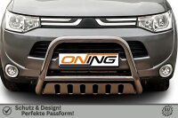 Frontbügel mit Unterfahrschutz für Mitsubishi Outlander III 2012-2015 70mm