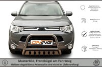 Frontbügel mit Unterfahrschutz für Mitsubishi Outlander III 2012-2015 70mm