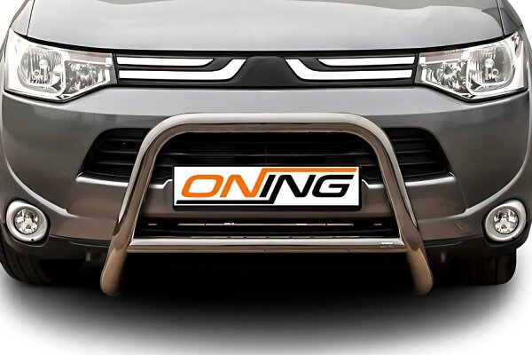 Frontbügel mit Querstreben für Mitsubishi Outlander III 2012-2015 70mm Gutachten