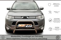 Frontbügel mit Querstreben für Mitsubishi Outlander III 2012-2015 70mm Gutachten