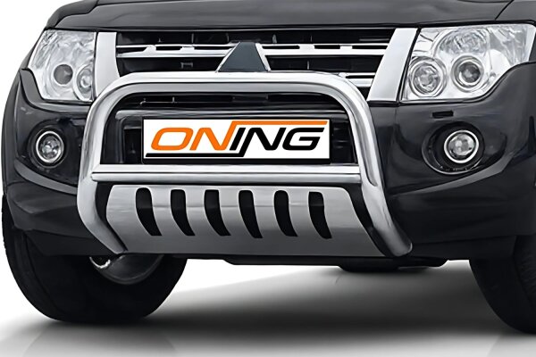 Frontbügel Unterfahrschutz für Mitsubishi Pajero V80 2007-2015 70mm Gutachten
