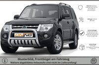 Frontbügel Unterfahrschutz für Mitsubishi Pajero V80 2007-2015 70mm Gutachten