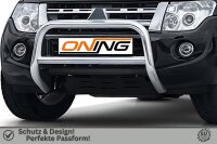 Frontbügel mit Querstreben für Mitsubishi Pajero V80 2007-2014 70mm Gutachten