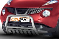 Frontbügel mit Unterfahrschutz für Nissan Juke 2010-2014 60mm Gutachten