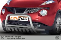 Frontbügel mit Unterfahrschutz für Nissan Juke 2010-2014 60mm Gutachten
