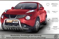 Frontbügel mit Unterfahrschutz für Nissan Juke 2010-2014 60mm Gutachten