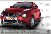 Frontbügel mit Querstreben für Nissan Juke 2010-2014 60mm Edelstahl Gutachten