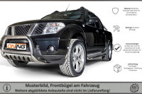 Frontbügel mit Unterfahrschutz für Nissan Navara D40 2005-2010 70mm
