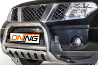 Frontbügel Unterfahrschutz für Nissan Navara D40 2.5dCi 10-15 70mm Gutachten