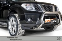 Frontbügel für Nissan Navara D40 2.5dCi 2010-2015 70mm Gutachten