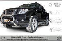 Frontbügel für Nissan Navara D40 2.5dCi 2010-2015 70mm Gutachten