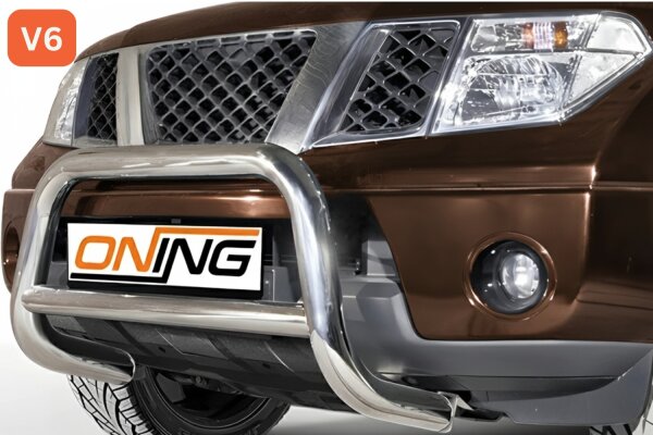 Frontbügel mit Querstreben für Nissan Navara D40 V6 2010-2015 70mm Gutachten