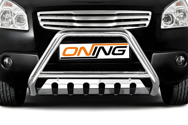 Frontbügel mit Unterfahrschutz für Nissan Qashqai 2007-2010 60mm