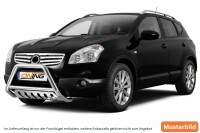 Frontbügel mit Unterfahrschutz für Nissan Qashqai 2007-2010 60mm