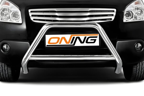 Frontbügel mit Querstreben für Nissan Qashqai 2007-2010 60mm Gutachten