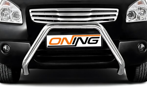 Frontbügel für Nissan Qashqai J10 2007-2010 60mm Frontschutzbügel Gutachten