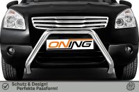 Frontbügel für Nissan Qashqai 2007-2010 60mm Frontschutzbügel Gutachten