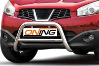 Frontbügel mit Querstreben für Nissan Qashqai 2010-2013 60mm Gutachten