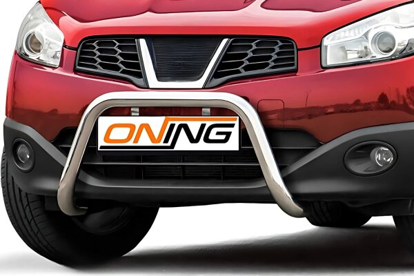 Frontbügel für Nissan Qashqai 2010-2013 60mm Frontschutzbügel Gutachten