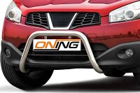 Frontbügel für Nissan Qashqai 2010-2013 60mm Frontschutzbügel Gutachten