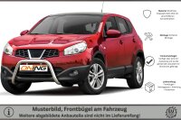 Frontbügel für Nissan Qashqai 2010-2013 60mm Frontschutzbügel Gutachten