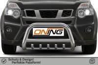 Frontbügel mit Unterbodenschutz für Nissan X-Trail T31 2007-2010 70mm Gutachten