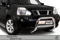 Frontbügel mit Querstreben für Nissan X-Trail T31 2007-2010 70mm Gutachten