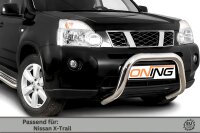 Frontbügel für Nissan X-Trail T31 2010-2014 70mm Frontschutzbügel