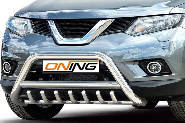Frontbügel mit Unterbodenschutz für Nissan X-Trail T32 2014-2017 70mm