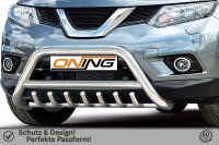 Frontbügel mit Unterbodenschutz für Nissan X-Trail T32 2014-2017 70mm