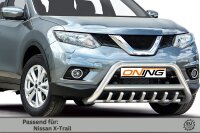 Frontbügel mit Unterbodenschutz für Nissan X-Trail T32 2014-2017 70mm