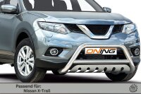 Frontbügel mit Unterfahrschutz für Nissan X-Trail T32 2014-2017 70mm Gutachten