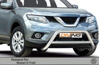 Frontbügel mit Querstreben für Nissan X-Trail T32 2014-2017 70mm Gutachten