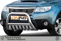 Frontbügel mit Unterfahrschutz für Subaru Forester SH 2008-2013 70mm Gutachten