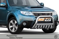 Frontbügel mit Unterfahrschutz für Subaru Forester SH 2008-2013 70mm Gutachten