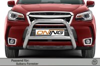 Frontbügel mit Querstreben für Subaru Forester SJ 2013-2019 70mm Edelstahl Gutachten