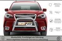 Frontbügel mit Querstreben für Subaru Forester SJ 2013-2019 70mm Edelstahl Gutachten