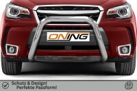 Frontbügel für Subaru Forester SJ 2013-2019 70mm Frontschutzbügel Gutachten