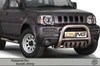 Frontbügel mit Unterfahrschutz für Suzuki Jimny FJ 2005-2012 70mm Edelstahl Gutachten