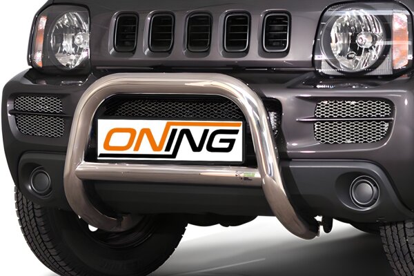 Frontbügel mit Querstreben für Suzuki Jimny FJ 2005-2012 70mm Edelstahl Gutachten