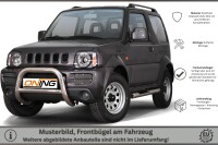 Frontbügel mit Querstreben für Suzuki Jimny FJ 2005-2012 70mm Edelstahl Gutachten