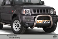 Frontbügel für Suzuki Jimny FJ 2005-2012 70mm Frontschutzbügel Bullbar Gutachten