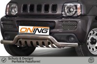 Frontbügel mit Unterfahrschutz für Suzuki Jimny FJ 2005-2012 70mm breit Gutachten