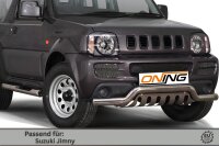 Frontbügel mit Unterfahrschutz für Suzuki Jimny FJ 2005-2012 70mm breit Gutachten