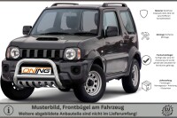 Frontbügel mit Unterfahrschutz für Suzuki Jimny FJ 2012-2018 70mm Edelstahl Gutachten