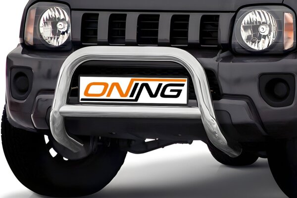 Frontbügel mit Querstreben für Suzuki Jimny FJ 2012-2018 70mm Edelstahl Gutachten